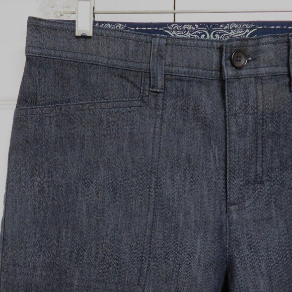 New! Gloria Vanderbilt 8 Black Denim Capri Pants - Picture 3 of 7